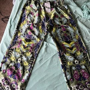 Zara silk pants